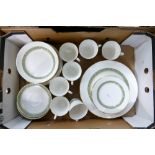 Royal Doulton Rondelay Patterned Part Tea set: 38 pieces