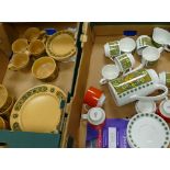 A mixed collection of items to include: Kiln Craft Bacchus Dinner ware,