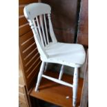 Painted Farmhouse Chair: