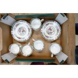 Queens part tea set: Flower of Amazan