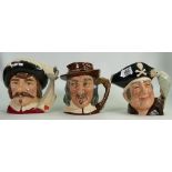 Royal Doulton large character jugs: Long John Silver D6335,