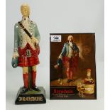 Resin Drambuie Advertising Figure: together with similar tin bar standing item height of tallest