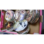 A large Collection of Royal Doulton & Similar Bradford Exchange Limited Edition Plates: