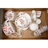 A Spode Baroda patterned part Tea Set(21 piece including teapot):