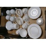 A mixed collection of items to include: Royal Doulton Addian Patterned tea set together with