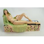 Peggy Davies Temptress figurine: Artist original colourway 1/1 by M Jackson.