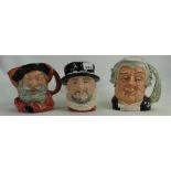 Royal Doulton large character jugs: Beefeater D6206,