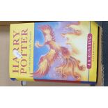 A 1st edition Harry Potter and the order of the phoenix hard back book. Printed 2003.