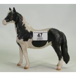 Beswick matt pinto pony piebald 1373: