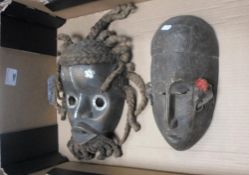 Ethnic Wooden masks: