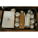 A mixed collettion of items to include: Portmeirion Coffee set,