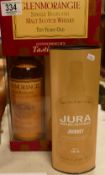 Boxed Glenmorange Tasting Set: together with 35cl bottle of Jura Journey Whisky's(2)