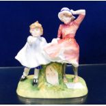 Royal Doulton Figure Milestone HN3297: end of finger missing