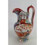 20th century oriental inspired jug: 34cm high.