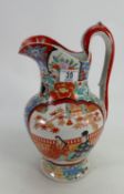 20th century oriental inspired jug: 34cm high.