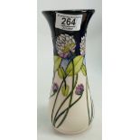 Moorcroft Trefoil vase 364/8: Designer Nicola Slaney RRP £370
