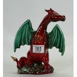 Anita Harris Model Of Dragon: lighter Colour way