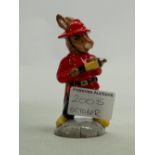 Royal Doulton Bunnykins figure The Fireman DB183: USA limited edition colourway, boxed.