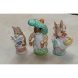 Royal Albert large Beatrix Potter figures: Mrs Rabbit, Tailor of Gloucestershire,