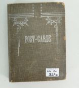 Ealy 20th Century Post Card Album: with themes of WW1 ships, Railways, Beeches,
