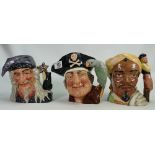 Royal Doulton Large Character Jugs: The Wizard D6862,