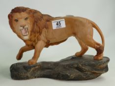 Beswick Lion on a Rock 2554A: