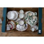 A mixed collection of items to include: Napolean Ivy Coffee Ware,