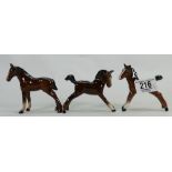 Beswick Foals to include: 815,