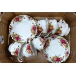 Royal Albert Old Country Roses: 6 cups, 6 saucers,
