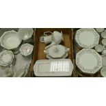 A large collection of Johnson Brothers eternal beau & similar dinnerware: to include tureen,