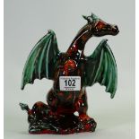 Anita Harris Model Of Dragon: darker Colour way