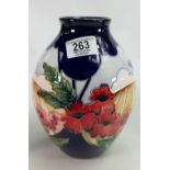 Moorcroft Forever England vase: 3/8 Trial 29.11.19 Designer Vicky Lovatt.