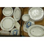 Royal Doulton Pastorale Patterned items to include: Open Veg Dishes, Tureen, Dinner Plates,