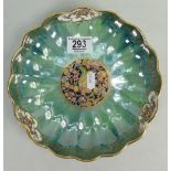 Mintons Lustre Floral Decorated Bowl;