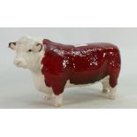 Beswick Hereford Bull: 1363A