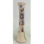 Moorcroft Bluebell Harmony vase 365/12: Designer Kerry Goodwin.