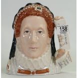 Royal Doulton large character jug Queen Elizabeth I D7180: limited edition,