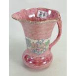 Maling Lustre Tall Jug: height 20cm