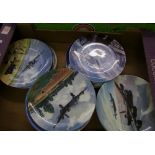 A collection of Royal Doulton RAF Theme wall plates: