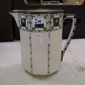 Royal Doulton Art Nouveau style water jug.