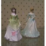 Royal Doulton figurines Chloe HN3883: together with Joanne HN4202 (2)