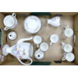 Wedgwood Kutani crane coffee set: 15 pieces