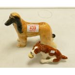 Beswick Afgan Hound 2285: & Caught it 2951(2)