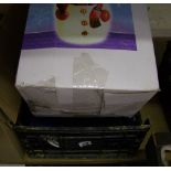 A quantity of boxed photo frames: together with novelty items.