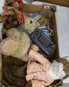 Sega game gear console: with extra game together with a Doramouse & Co doorstop, teddy bears