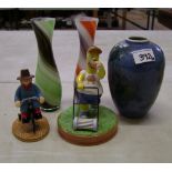 A mixed collection of items to include a Coalport Homer Simpson figure: a Robert Harrop Windy Miller