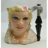 Royal Doulton large character jug Mae West D6688.