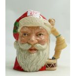 Royal Doulton large character jug Santa Claus D6668: doll handle.