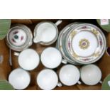 Wedgwood Columbia part tea set: 20 pieces