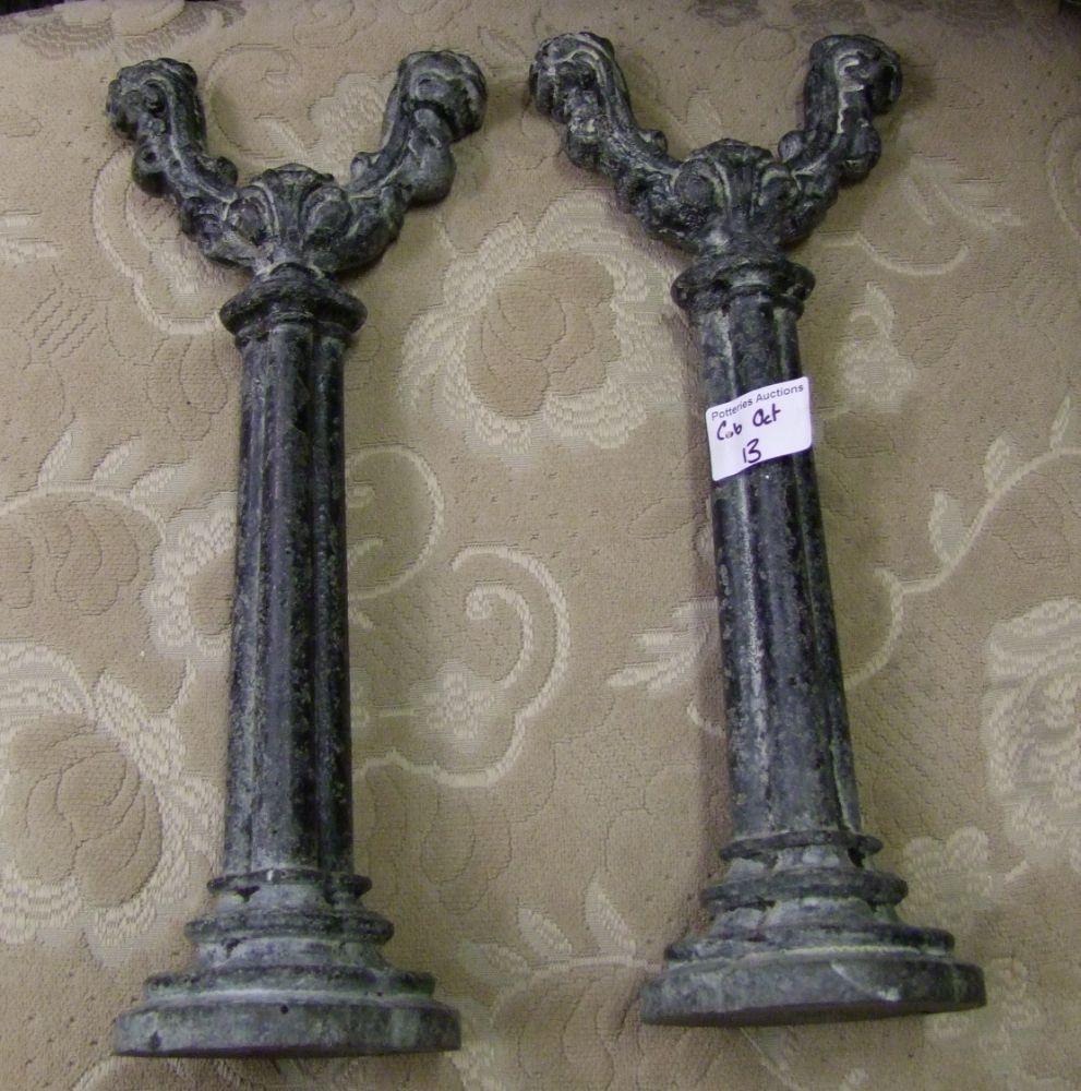 Heavy Cast Iron Georgian Door stops(2): height 34cm